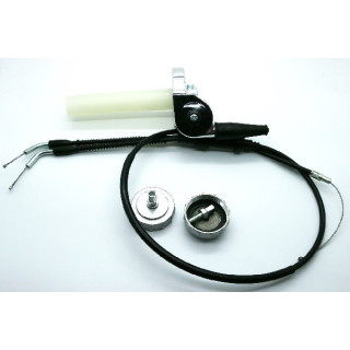 KIT POIGNEE TURBO CABLE DE GAZ 350 BANSHEE ET CHAPEAU DE CARBU