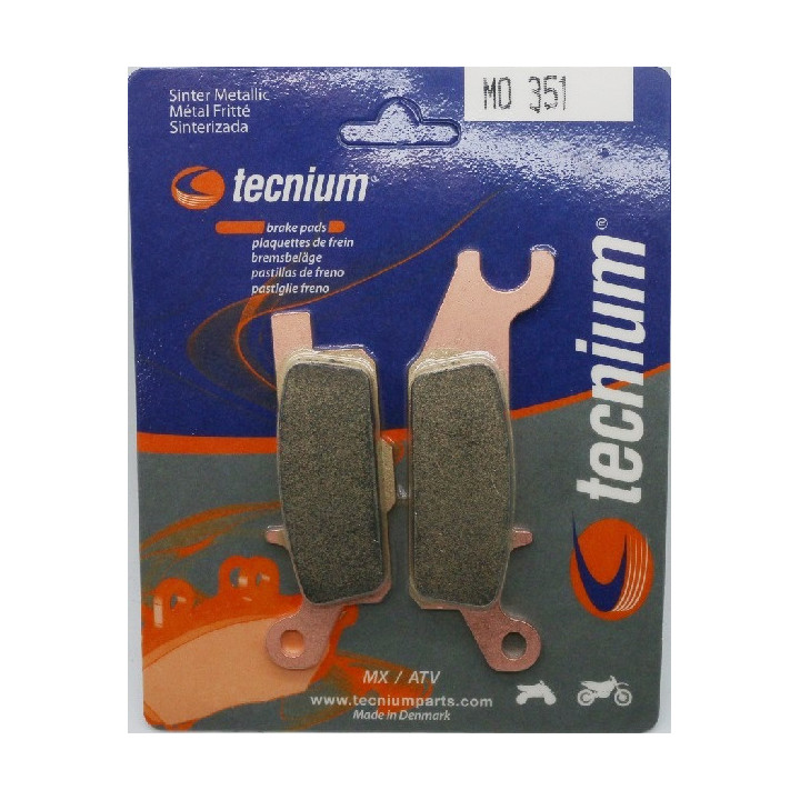 PLAQUETTES DE FREIN GRIZZLY 550 ARRIERE DROIT MO351