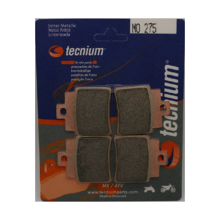 PLAQUETTES DE FREIN MXU 250 ARRIERE MO275