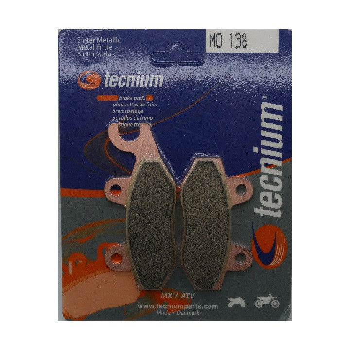 PLAQUETTES DE FREIN LTR 450 AVANT GAUCHE MO138