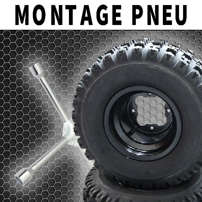 MONTAGE PNEU QUAD