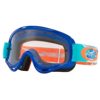 Masque OAKLEY XS O Frame Treadburn Orange/Blue écran transparent