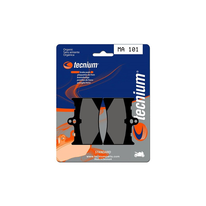 PLAQUETTES DE FREIN MA101 TECNIUM