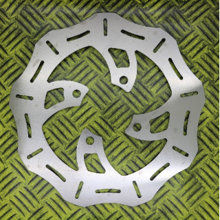 DISQUE DE FREIN ARRIERE WAVE FE YAMAHA  YFS BLASTER 200 89/06