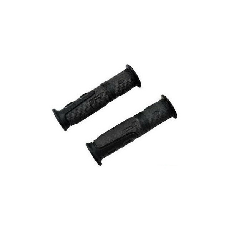 POIGNEES  PROGRIP 964 EVO POUR QUAD AVEC GACHETTE 2X22mm ORANGE