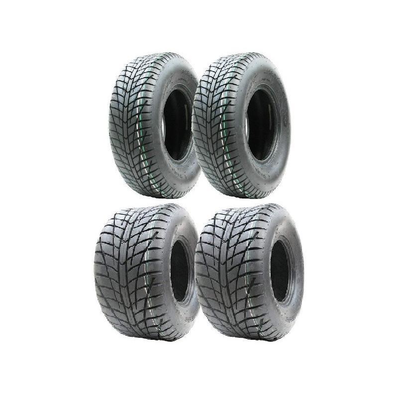 LOT 4 PNEUS WANDA TARGET ROUTE HOMOLOGUE 20X10X9 ET 21X7X10