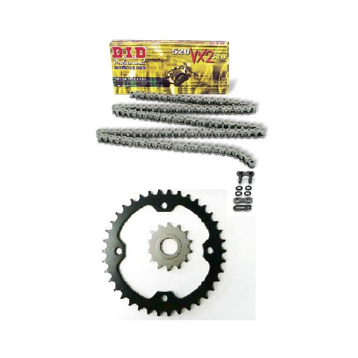KIT CHAINE DID SUPERSPROX RENFORCE X-RING 700 RAPTOR