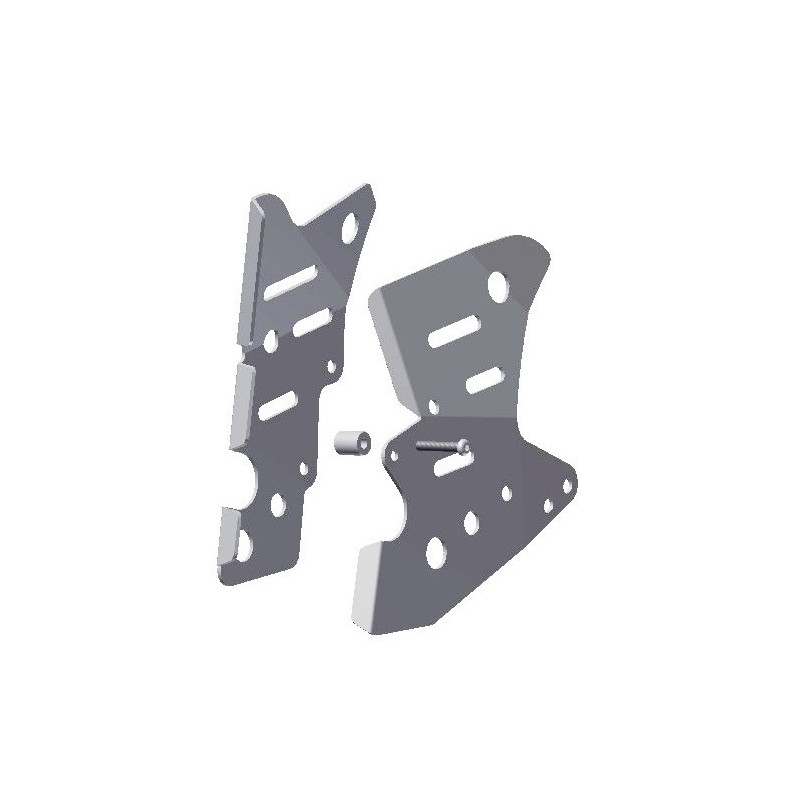 PROTECTIONS LATERALES DE CADRE XRW EN ALU 350 RAPTOR PROTECTIONS LATERALES DE CADRE XRW EN ALU 350 RAPTOR