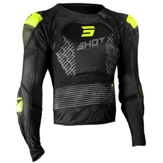 GILET CROSS SHOT AIRLIGHT EVO NOUVELLES MATIERES BLACK GREY