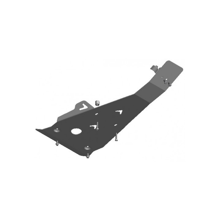 SABOT MOTEUR CENTRAL XRW ALU 3mm YAMAHA 200 BLASTER