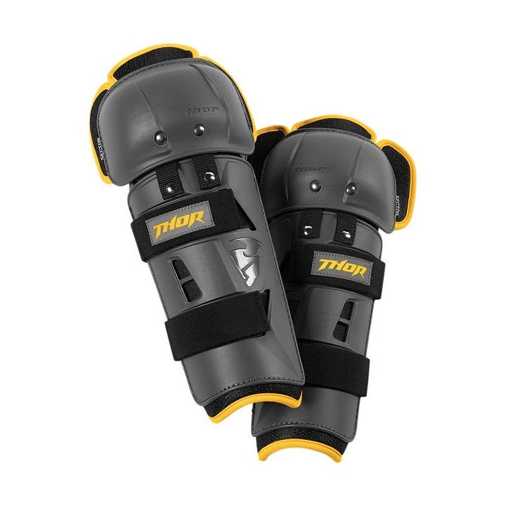 GENOUILLERES DE PROTECTION KID CROSS SHOT OPTIMAL NOIR ENFANT