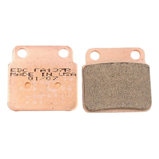 2 PLAQUETTES EBC SERIE R : LTZ 400  LTR450 ARRIERE