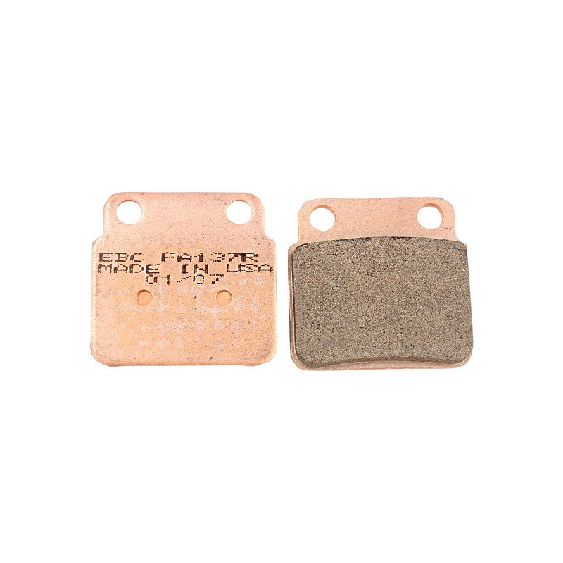 2 PLAQUETTES EBC SERIE R : LTZ 400 LTR450 ARRIERE 2 PLAQUETTES EBC SERIE R : LTZ 400 LTR450 ARRIERE