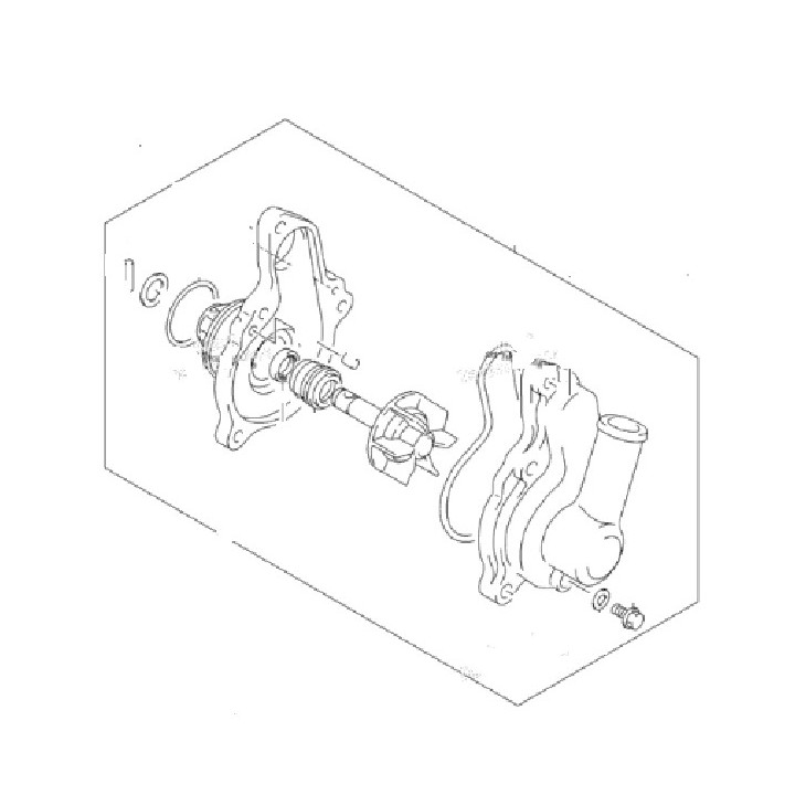 CARTER D'EMBRAYAGE D' ORIGINE 400 LTZ KFX 2003-2008