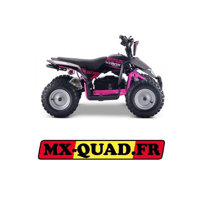 QUAD ENFANT ELECTRIQUE 800W E-ROCK ROUGE