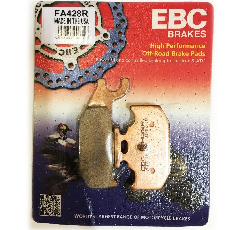 PLAQUETTES EBC SERIE R : 700 RAPTOR ARRIERE 06-12 PLAQUETTES EBC SERIE R : 700 RAPTOR ARRIERE 06-12