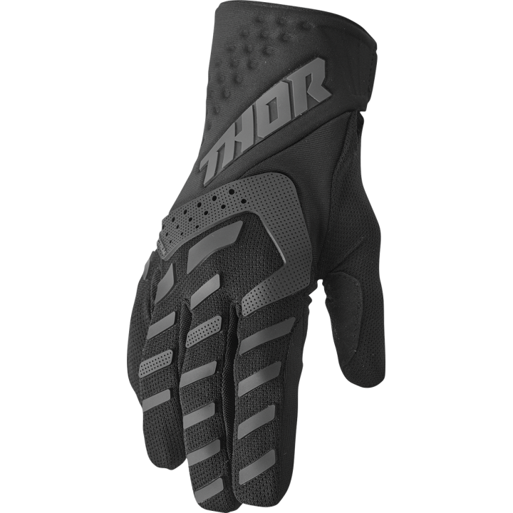 Gants cross THOR Spectrum noir | MX-Quad