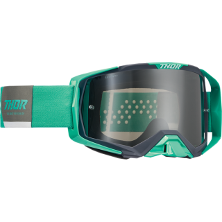Masque lunettes THOR Activate gris vert adulte | MX-Quad
