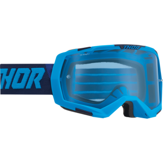 Masque lunettes THOR Regiment bleu adulte 2022 | MX-Quad