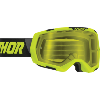 MASQUE LUNETTES THOR Regiment NOIR JAUNE FLUO
