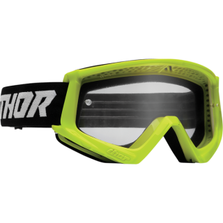 Masque lunettes Thor Combat Racer Jaune Noir 2022 | MX-Quad