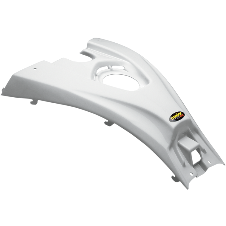 PLASTIQUE CARENAGE MAIER COUVRE RESERVOIR BLANC YFZR 450 2009 0 2013