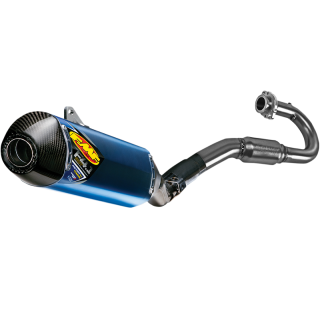 TLIGNE D'ECHAPPEMENT FMF FACTORY 4.1 RC POWERBOMB BLEU SORTIE CARBONE YFZR 450