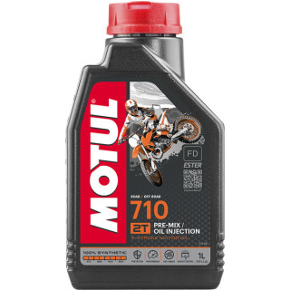 HUILE MOTUL 710 1L MOTEUR 2T 350 BANSHEE 200 BLASTER