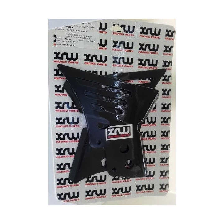 PROTECTIONS LATERALES DE CADRE XRW EN ALU NOIR LTZ 400 INJECTION de 2009 et plus