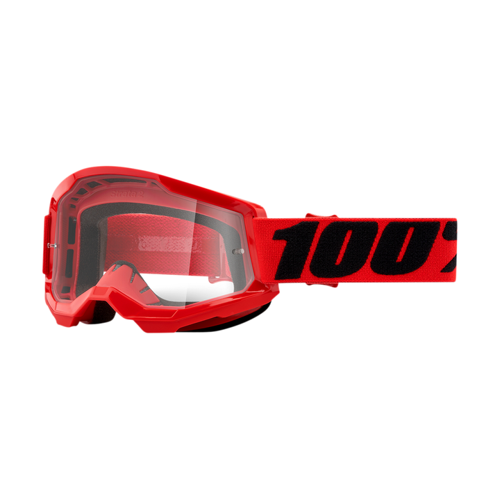 Lunettes Masque 100% Strata 2 ROUGE / NOIRS