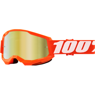 Lunettes Masque 100% Strata 2 ORANGE irridium
