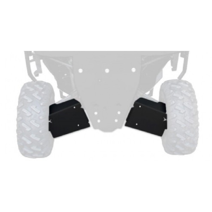 Protections triangles arrière Polaris RZR Trail S 1000 | MX-Quad