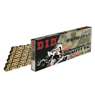 CHAINE DID 520 ATV2 RENFORCE X-RING 98 MAILLONS YAMAHA 700 350 RAPTOR WARRIOR