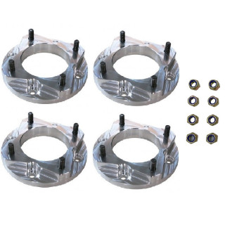PACK DE 4 ELARGISSEURS XRW ALU AVANT ARRIERE SSV POLARIS RZR 1000 XP TURBO PRO XP TURBO S TRAIL S 900 900S 4x156 m12x150