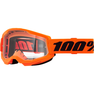 Lunettes Masque 100% Strata 2 NEON ORANGE