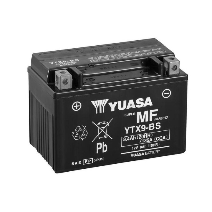 Batterie YTX9-BS Suzuki LTZ 400 03-13 Kawasaki KFX 400 | MX-Quad