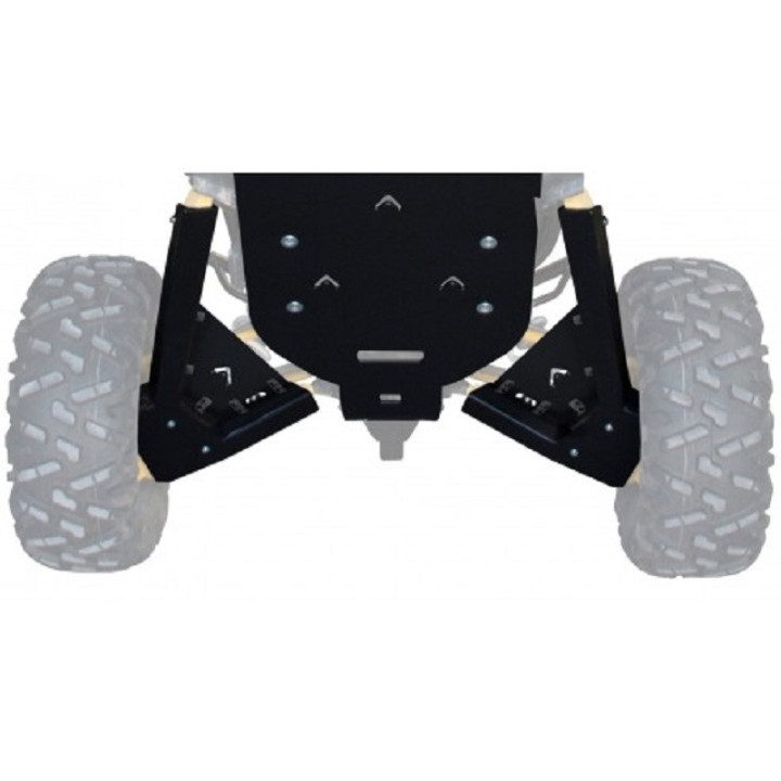 PAIRE DE PROTECTIONS DE TRIANGLE ET AMORTISSEUR ARRIÈRE PHD XRW YAMAHA YXZ 1000