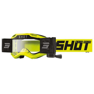 LUNETTES MASQUE CROSS SHOT ASSAULT 2.0 SOLID YELLOW ROLL OFF