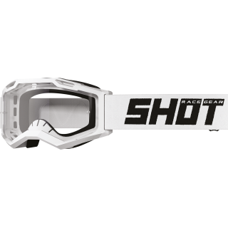 LUNETTES MASQUE SHOT SOLID WHITE GLOSSY ROCKET KID ENFANT