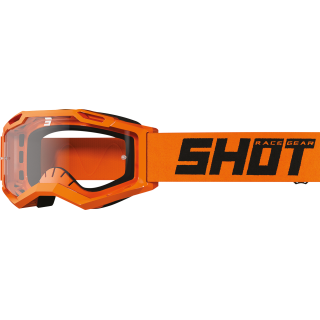 LUNETTES MASQUE SHOT SOLID NEON ORANGE GLOSSY