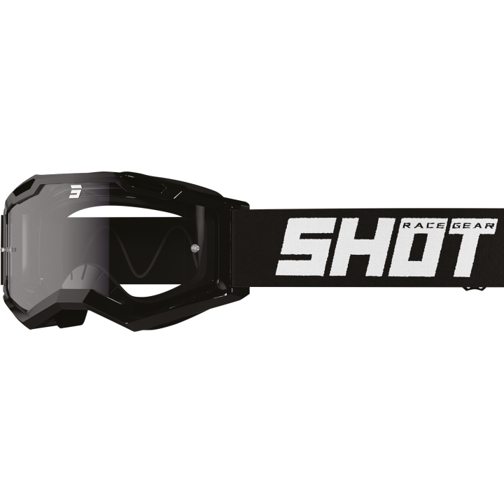LUNETTES MASQUE SHOT SOLID BLACK GLOSSY