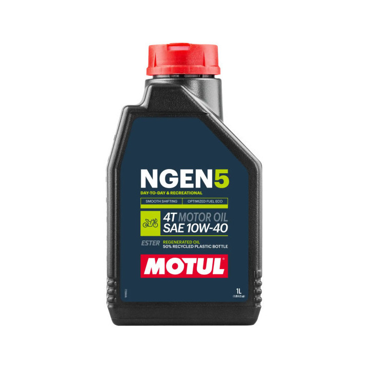 HUILE MOTUL 5100 4 TEMPS TECHNOSYNTHESE 10W40 1L