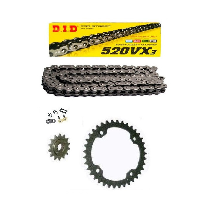 KIT CHAINE DID VX3 RENFORCE MXU 250