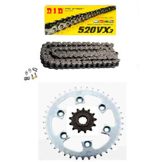 KIT CHAINE DID VX3 RENFORCE GAS GAS 450 WILD 2004-05