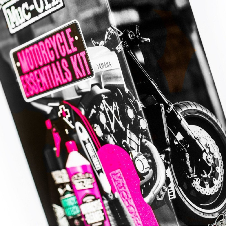 Kit entretien moto quad Essentials MUC-OFF