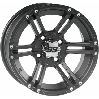 JANTE AVANT ALU ITP SS212 NOIR 14x6 4+2 4X156 SSV RZR POLARIS