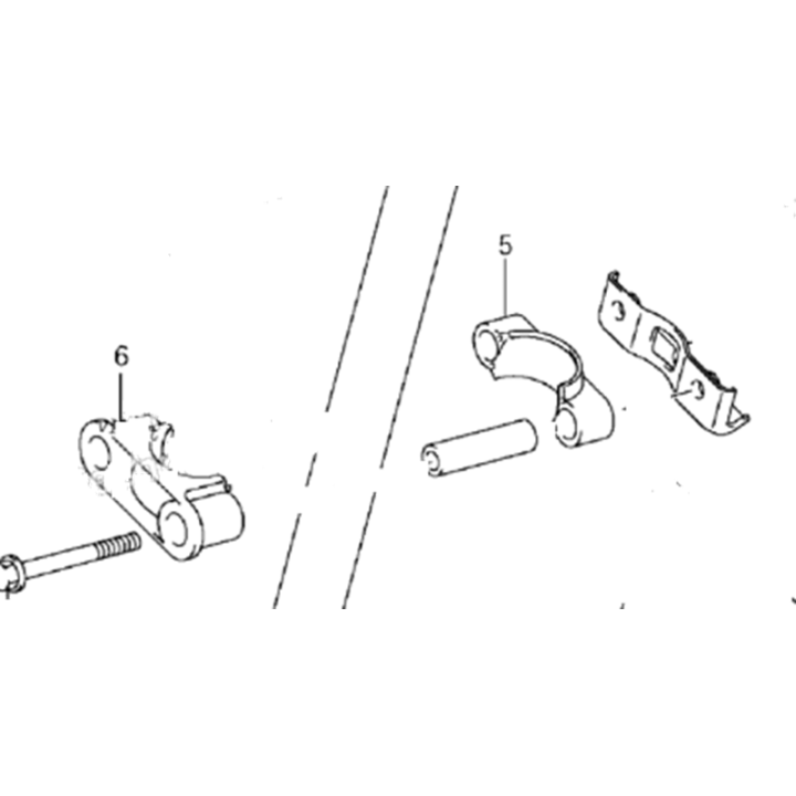 Colliers demi-coquilles direction Suzuki LTR 450 | MX-Quad