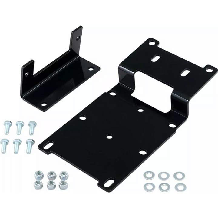 SUPPORT PLATINE MONTAGE POUR TREUIL SSV POLARIS RZR 570, 800 ET 800S