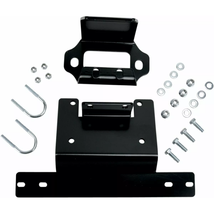 SUPPORT PLATINE MONTAGE POUR TREUIL WARN SSV POLARIS RZR 570, 800 ET 800S