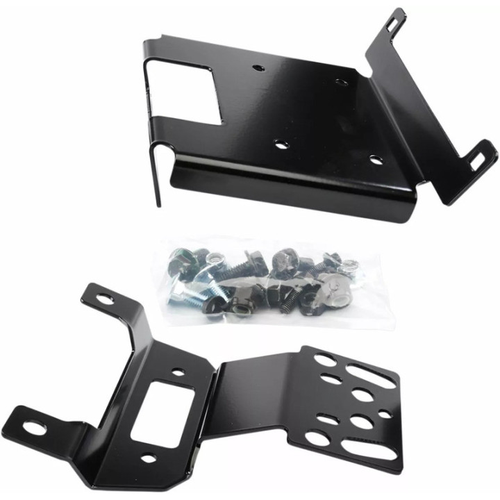SUPPORT PLATINE MONTAGE TREUIL WARN SSV POLARIS RZR 900, 1000XP, 1000S ET GENERAL 1000, 1000XP